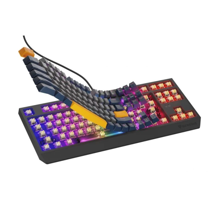 GENESIS 230 TKL Herní USB QWERTY klávesnice Modrá model 21491512 GENESIS 230 TKL Herní USB QWERTY klávesnice Modrá model 21491512