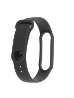 Silikonový řemínek pro Xiaomi 5/6 - černý Silikonový řemínek pro Xiaomi 5/6 - černý