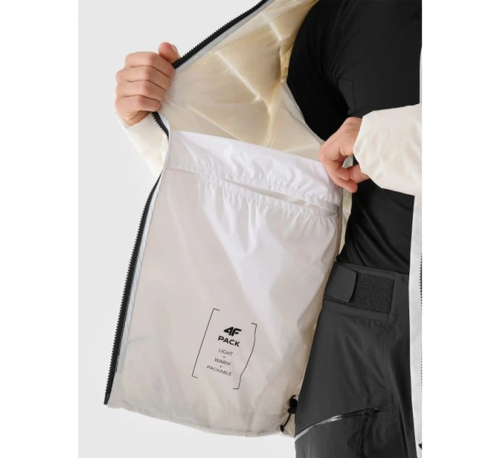 pánská zimní péřová bunda s přírodní výplní a membránou   pánské model 21893030 - 4F