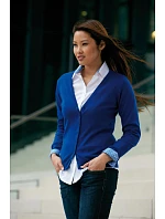 Daiber JN 660 Dámský pletený cardigan s výstřihem do V 02.0660 camel Daiber JN 660 Dámský pletený cardigan s výstřihem do V 02.0660 camel