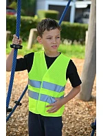 – Dětská síťovaná bezpečnostní vesta 76.1 neon green model 22461379 - Korntex – Dětská síťovaná bezpečnostní vesta 76.1 neon green model 22461379 - Korntex