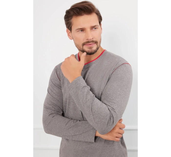 Italian Fashion Ludwik long r. long sp. barva:mid mélange