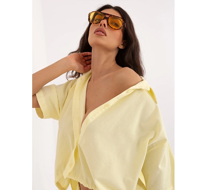 Koszula IT KS model 22047085 jasny żółty - FPrice