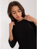 Bluzka RV BZ model 20148842 czarny - FPrice Bluzka RV BZ model 20148842 czarny - FPrice