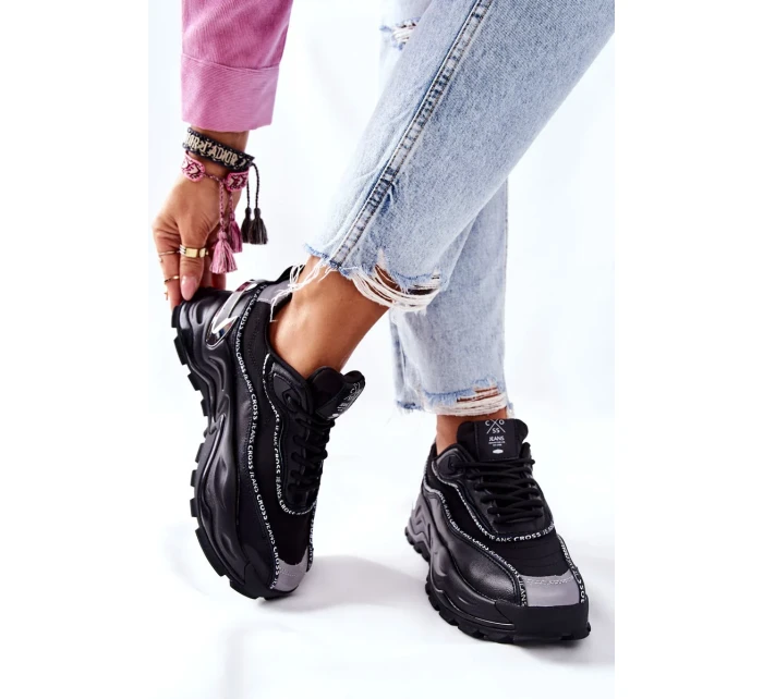 Dámské Sportovní Obuv Cross Jeans II2R4018C Černé Dámské Sportovní Obuv Cross Jeans II2R4018C Černé