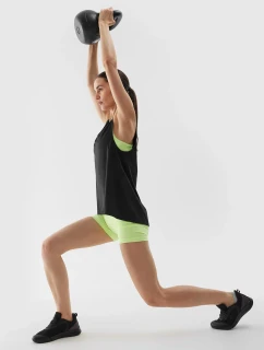 Dámský sportovní top z model 20437082 materiálů  černý - 4F