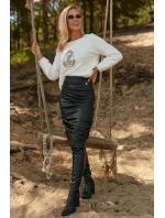 Sukně M767 - Makadamia Sukně M767 - Makadamia