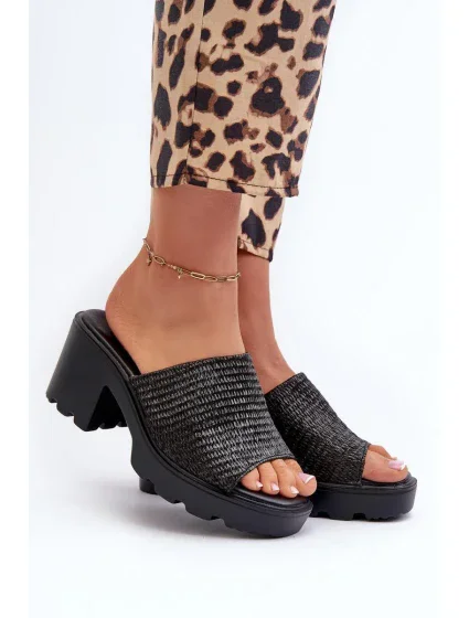 Pantofle model 197723 Step in style Pantofle model 197723 Step in style