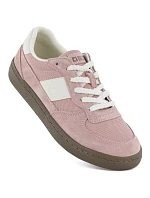 Dámské kožené sportovní polobotky růžové Big Star TT274175 Dámské kožené sportovní polobotky růžové Big Star TT274175