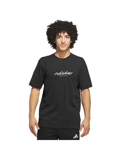 Pánské tričko adidas Color Connect Graphic T-shirt black KE1316 pánské
