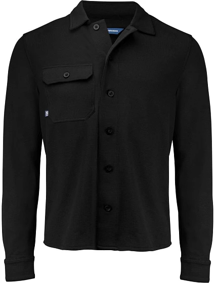 Cutter & Buck Advantage Leisure Shirt Men Volnočasová košile 68.2414 black Cutter & Buck Advantage Leisure Shirt Men Volnočasová košile 68.2414 black