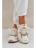 Dámské Sportovní Boty Big Star NN274A096 HI-POLY SYSTEM Béžové Dámské Sportovní Boty Big Star NN274A096 HI-POLY SYSTEM Béžové