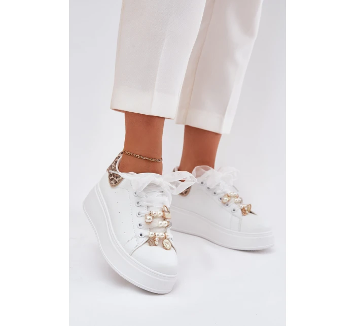 Dámské Tenisky Na Platformě S Bílé Panterka model 21699815 - Boto Dámské Tenisky Na Platformě S Bílé Panterka model 21699815 - Boto