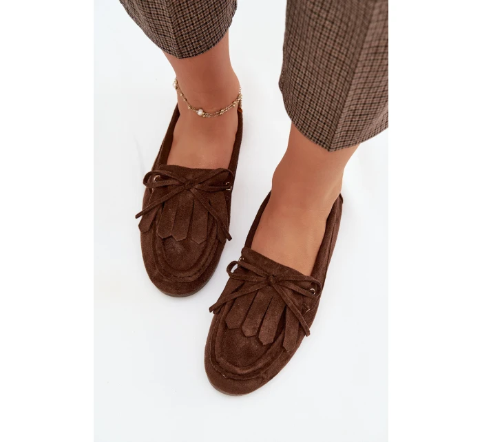 Dámské Mokasíny S A Hnědé model 21919468 - Boto Dámské Mokasíny S A Hnědé model 21919468 - Boto