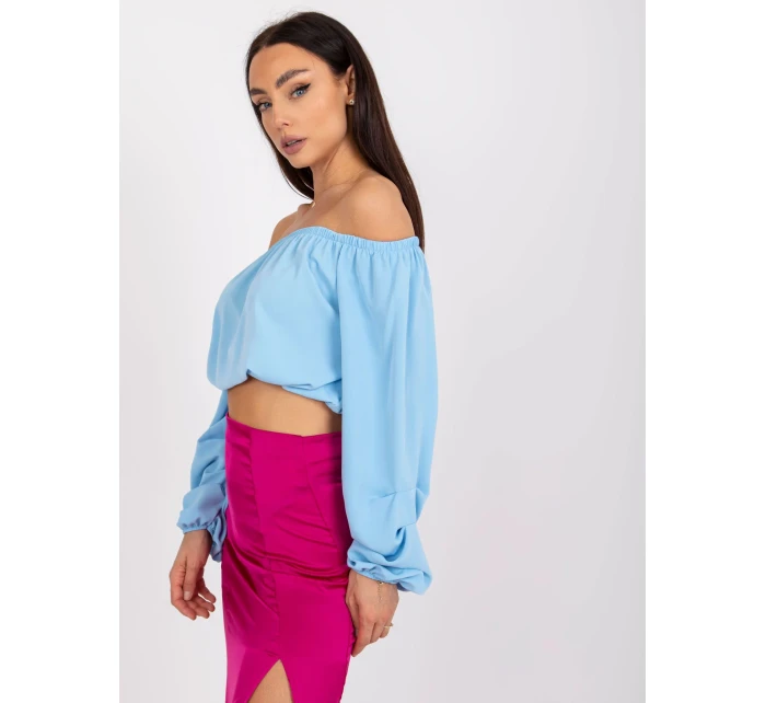 Halenka DHJ BZ 6816.57 světle modrá