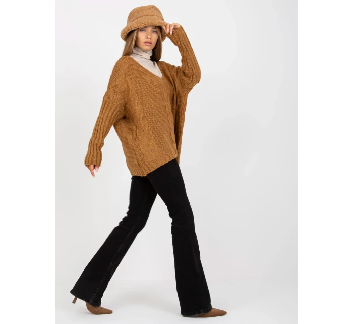 Dámský svetr TW SW BI M903 velbloudí