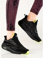 Originální tenisky dámské černé bez podpatku Originální tenisky dámské černé bez podpatku