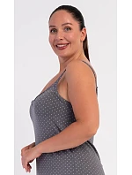 Dámská noční košile na ramínka model 22405289 - Vienetta Dámská noční košile na ramínka model 22405289 - Vienetta