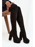 Kozačky na podpatku  model 220717 Step in style