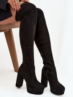 Kozačky na podpatku  model 220717 Step in style