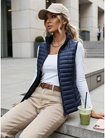 Dámská prošívaná vesta STANSY navy blue FashionStreet TY3962