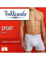 Pánské sportovní boxerky SPORT BOXER - BELLINDA - šedá Pánské sportovní boxerky SPORT BOXER - BELLINDA - šedá