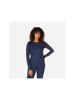 Termo tričko ROSSIGNOL W Skpr Ls Tee navy blue