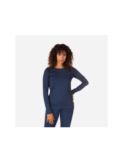 Termo tričko ROSSIGNOL W Skpr Ls Tee navy blue