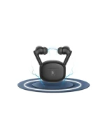 Bezdrátová sluchátka GIEWONT RealSound PRO ANC ENC GWS800-1 Black