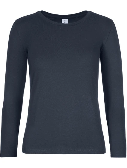 B&C #E190 LSL /women Dámské tričko z těžké bavlny s dl. rukávem 01.008T navy B&C #E190 LSL /women Dámské tričko z těžké bavlny s dl. rukávem 01.008T navy
