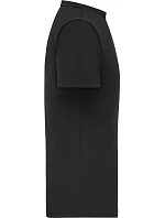 Daiber 8040 Pánské bio tričko s jemným žebrováním 02.8040 black