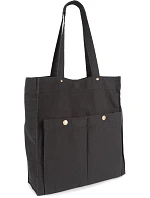 Kimood KI 3215 Bavlněná taška 19.3215 washed black Kimood KI 3215 Bavlněná taška 19.3215 washed black