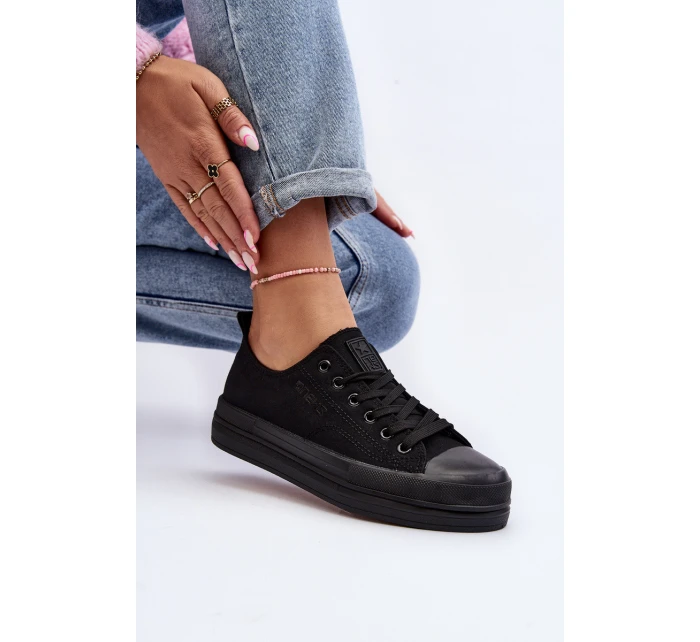 Dámské látkové tenisky Černé model 21646874 - EVENTO