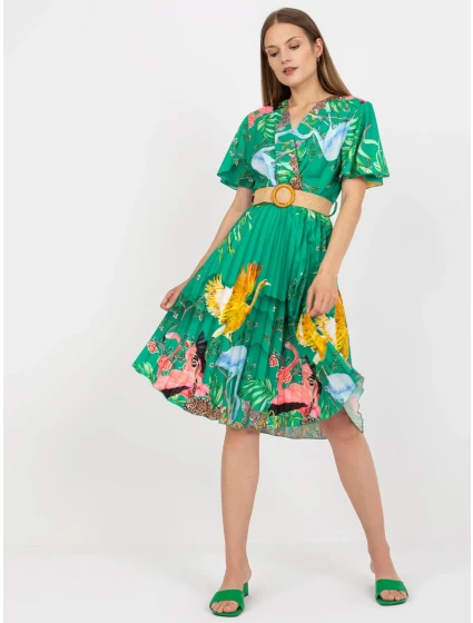 Šaty DHJ SK 15817.32 zelených