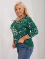 Halenka RV BZ 9442.27 tmavě zelená Halenka RV BZ 9442.27 tmavě zelená