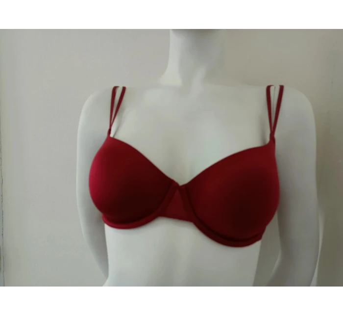 Dámská podprsenka UW0UW01185 bordová - Tommy Hilfiger