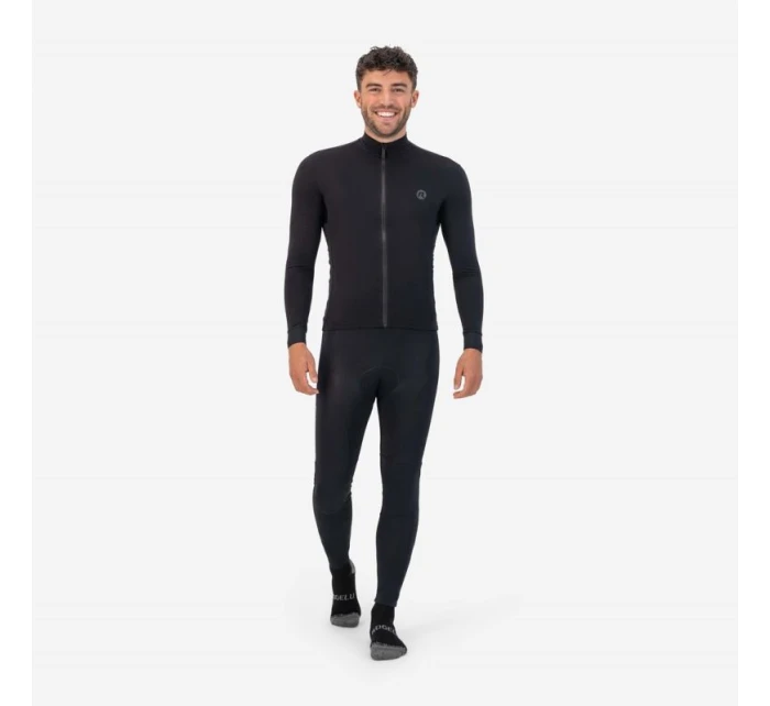 Rogelli dres s dlouhým rukávem DISTANCE černý XL