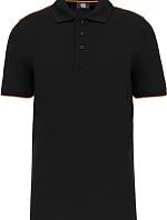 WK WK 270 Pánské pracovní piqué polo "Day-to-Day" 20.W270 black/orange
