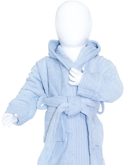 The One Towelling Baby Bathrobe Dětský župan 48.1007 light blue The One Towelling Baby Bathrobe Dětský župan 48.1007 light blue