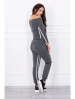 Sada s dvojitými pruhy grafit