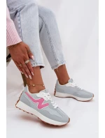 Dámské sportovní boty na platformě modré model 21919433 - Boto