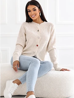 Sweter IR SW model 22550386 jasny beżowy - FPrice