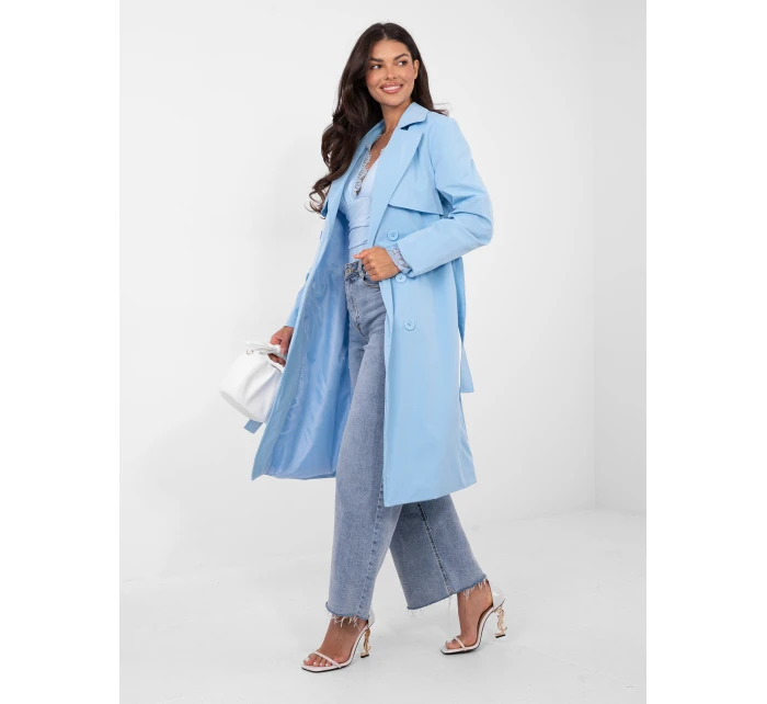 Kabát IT EN FL8808.32 světle modrý