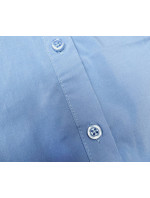 Světle modrá klasická košile s límečkem model 18584412 - Forget me not FASHION
