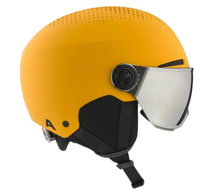 Zimní přilba ALPINA ZUPO VISOR Q-Lite burned-yell. mat 51-55