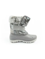 Lee Cooper zimní sněhule dětské zateplené sněhule pro dívky šedé