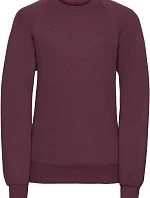 Russell Athletic 762B Dětská raglánová mikina 10.762B burgundy