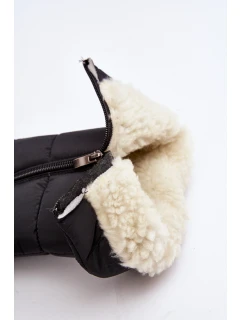 Dámské zateplené sněhule Progress model 21638605 Černé - Boto