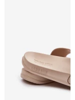 Lehké Dámské Pantofle Big Star OO274035 Béžové