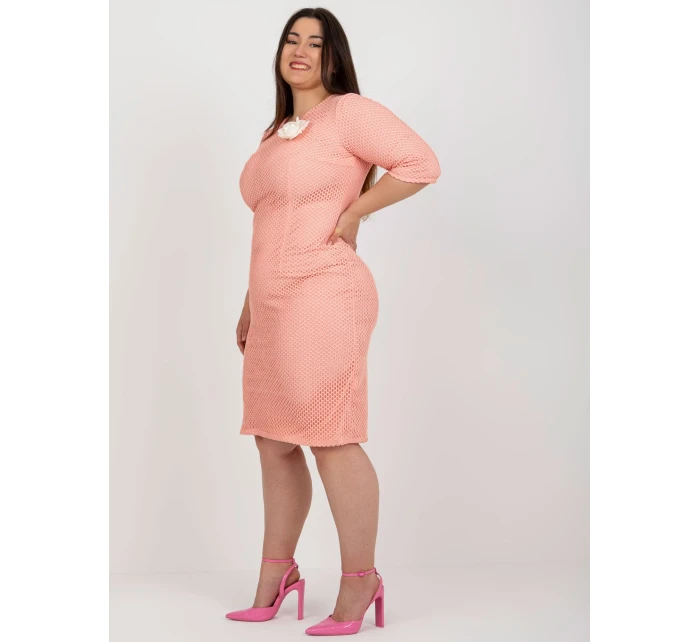 LK SK 506721 šaty.69 broskví